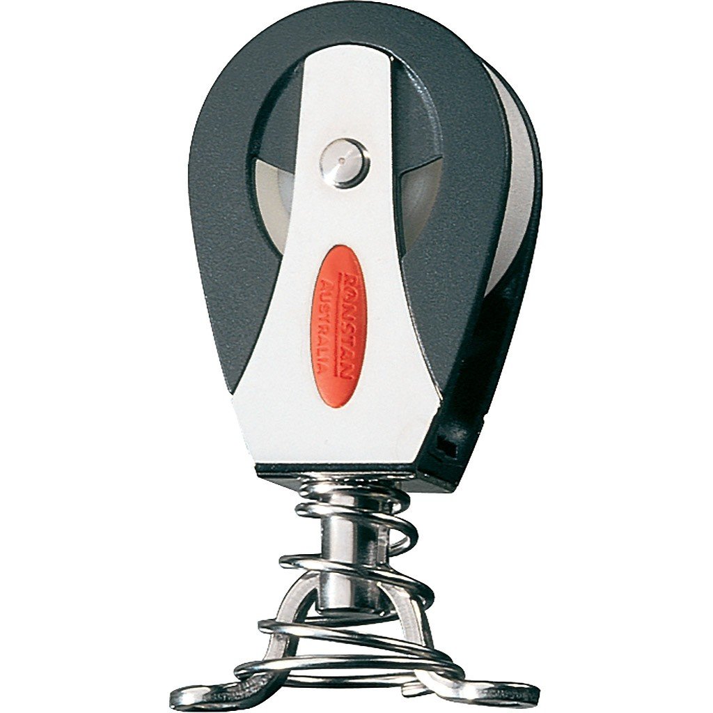 Ronstan standard álló csiga 40 mm, felállító rugóval