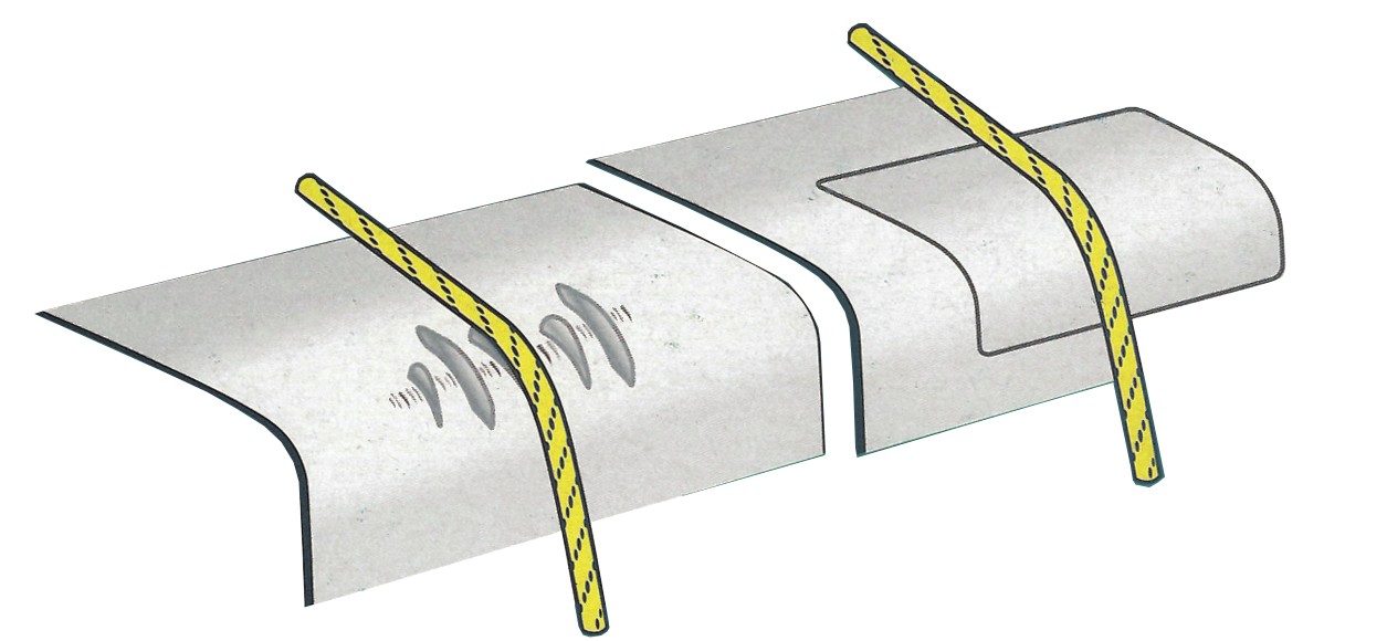 Anti-chafe patch TEFLON