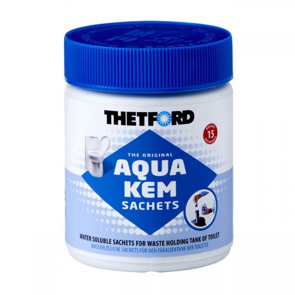 Thetford Aqua Kem Blue Sachets szaniteradalék – 15 tasak – 15 tasak / 375 g