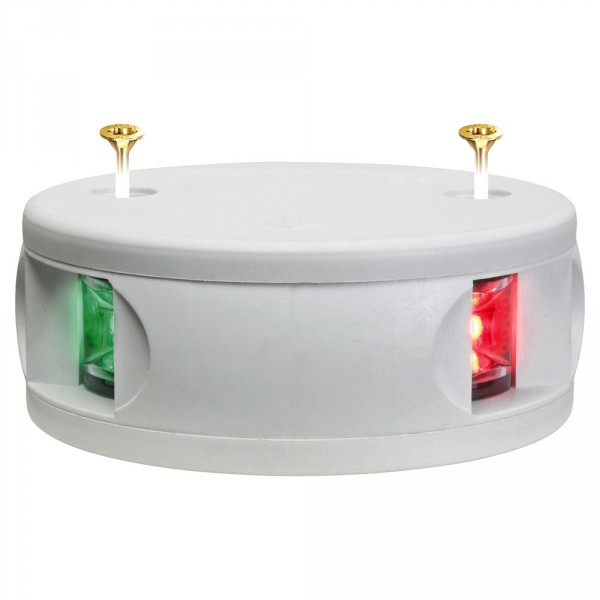 Aqua Signal Serie 34 LED kétszínű pozíciófény, fekete – fekete burkolat