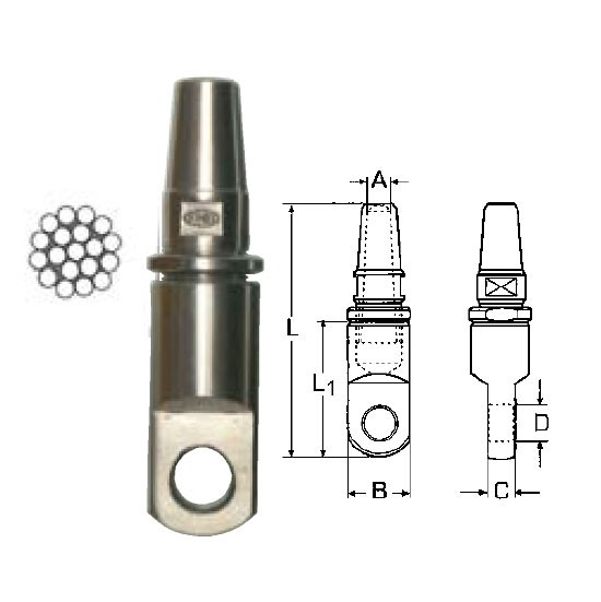 AQUINOX terminál Augterminal A4 – Átmérő: 6mm