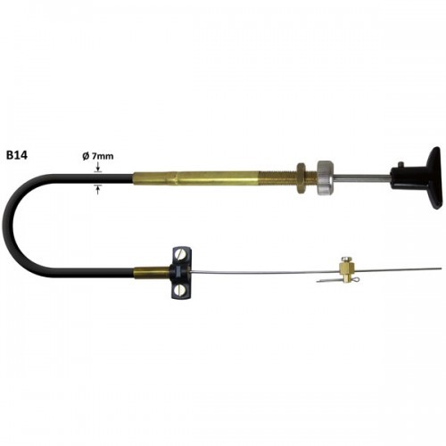 Ultraflex B14 univerzális szívató- és motorleállító bowden, 10' / 3,05 m
