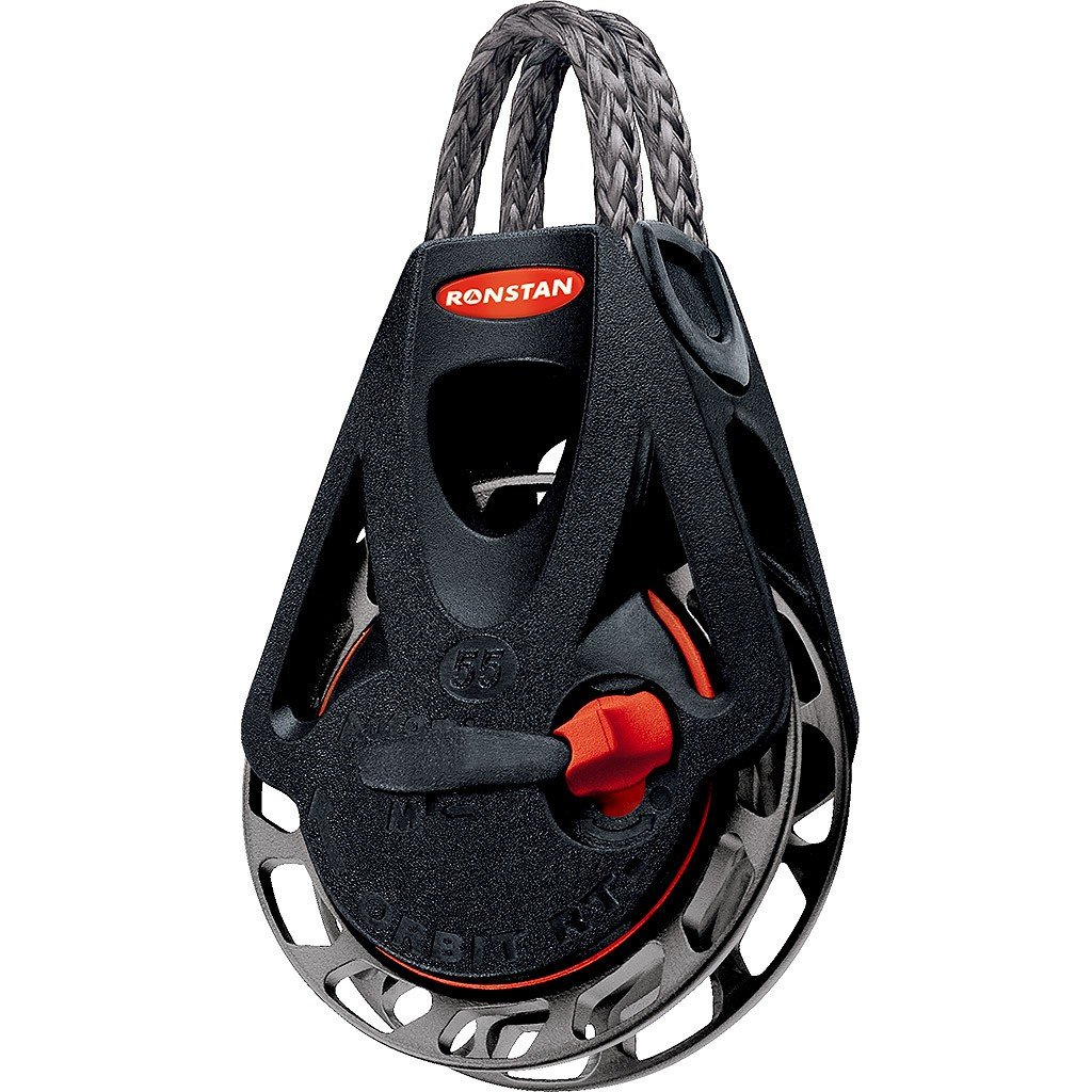 Ronstan Orbit 55 multifunkciós racsnis csiga Dyneema füllel