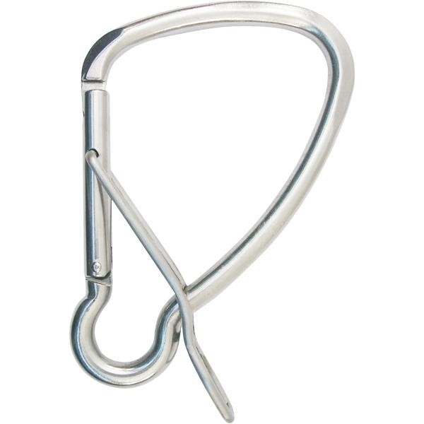 Bója- és kikötőkarabiner csáklyára, közvetlen rögzítéssel, 23 mm kötélhez