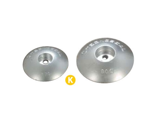 Csavarral rögzíthető magnézium anód – Átmérő 50 mm