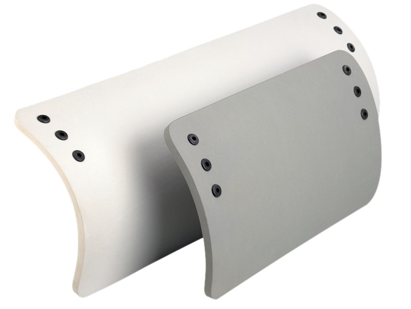Plastimo ívelt lapfender gumicsónakhoz, 27 × 44 cm, fehér