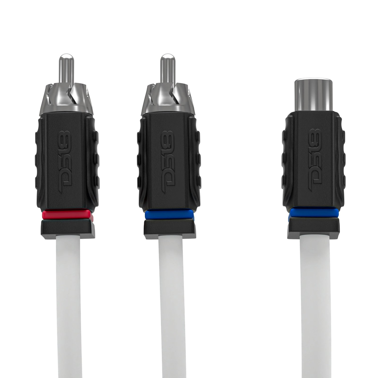 DS18 MOFCR RCA elosztó kábel – 1F2M (1 anya → 2 apa)