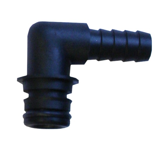 Flojet 90° pumpacsatlakozó 1/2” tömlőcsonkkal