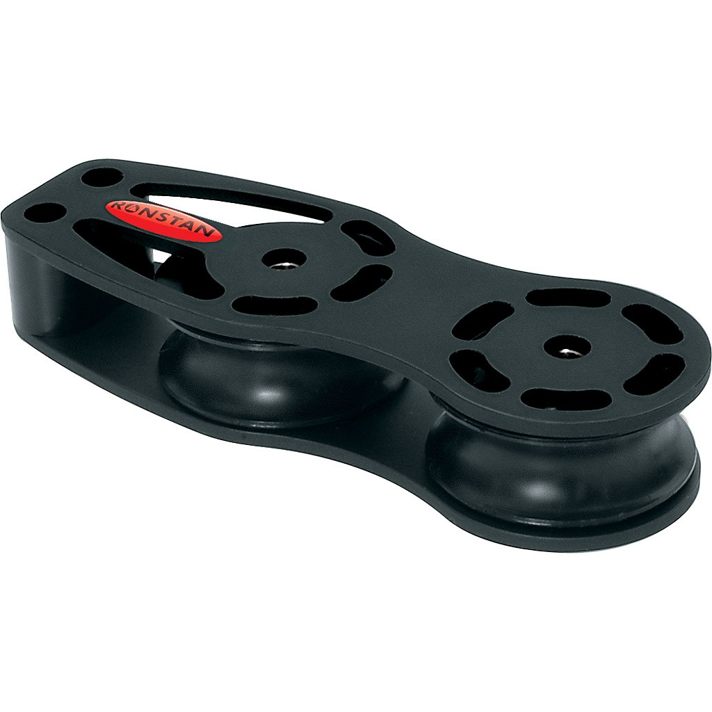 Ronstan Series 40 fedélzeti kötélvezető, 2 görgős, 40 mm