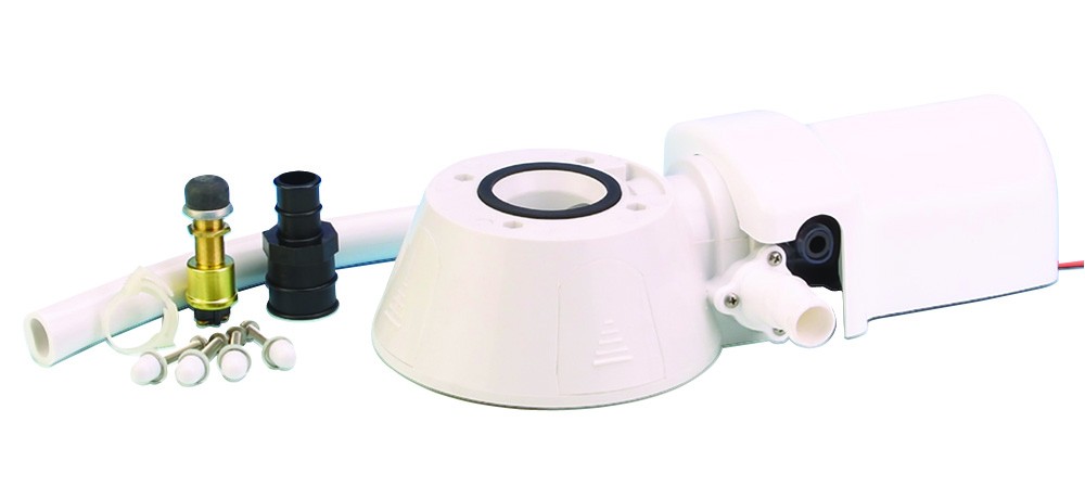 Jabsco kézi WC elektromos átépítő készlet 1, 12 V – átépítő 1 / 12 V / 25 A