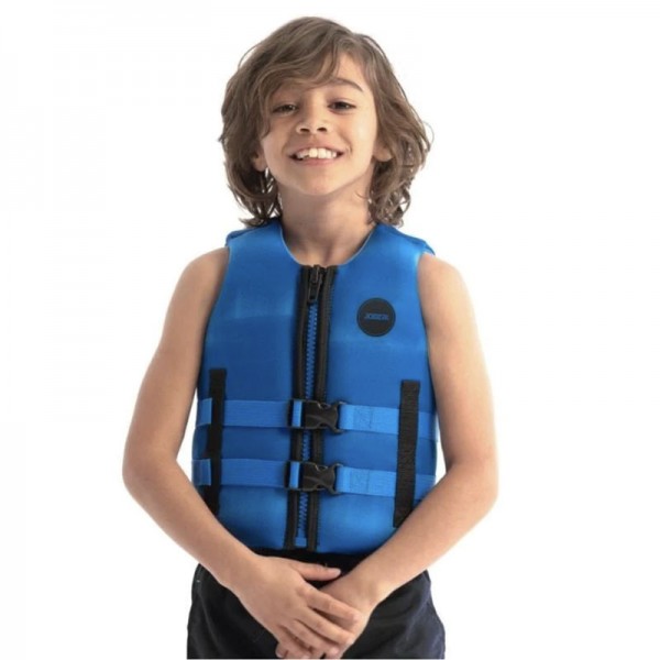 Jobe Neo Vest Youth gyerek neoprén mellény 50N kék – S / 116 / 25 kg-ig / kék
