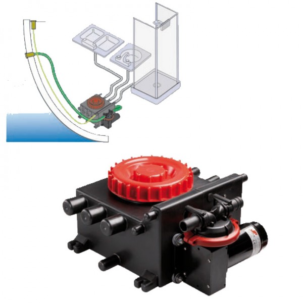 JOHNSON PUMP Szürkevíz gyűjtőtartály