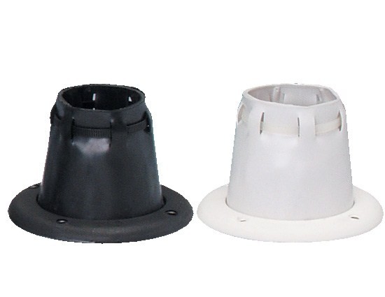 Ultraflex kábelátvezető motorvezeték védőcsőhöz, fekete – fekete / max. 54 mm