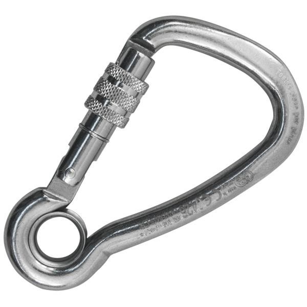 KONG Harness karabíner szemmel, biztonsági kengyellel – Hossz: 100 mm, szemmel