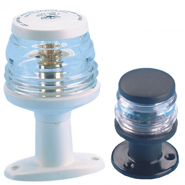 Izzós körfény ovális talppal, fekete, 12 V, 10 W, 11 cm – fekete burkolat / 11 cm