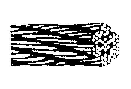 A4 rozsdamentes drótkötél 7x7, 3 mm, 125 m tekercs