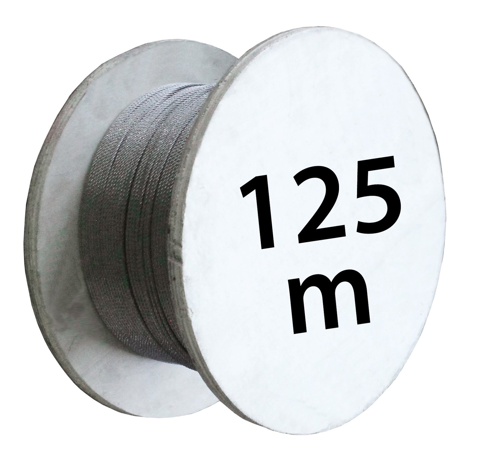 A4 rozsdamentes drótkötél 7x19, 6 mm, 125 m tekercs