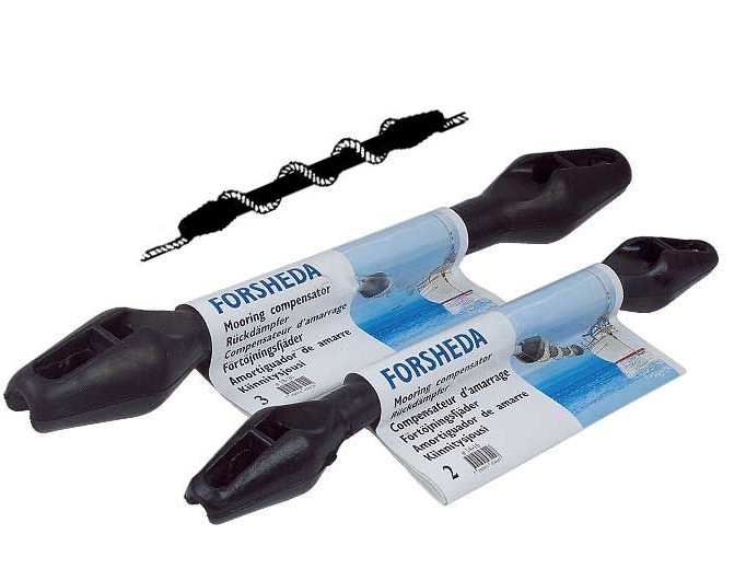 Kötélrugó kutyacsont gumiból, 420 mm – 420 mm / 8–10 mm kötél / gumi
