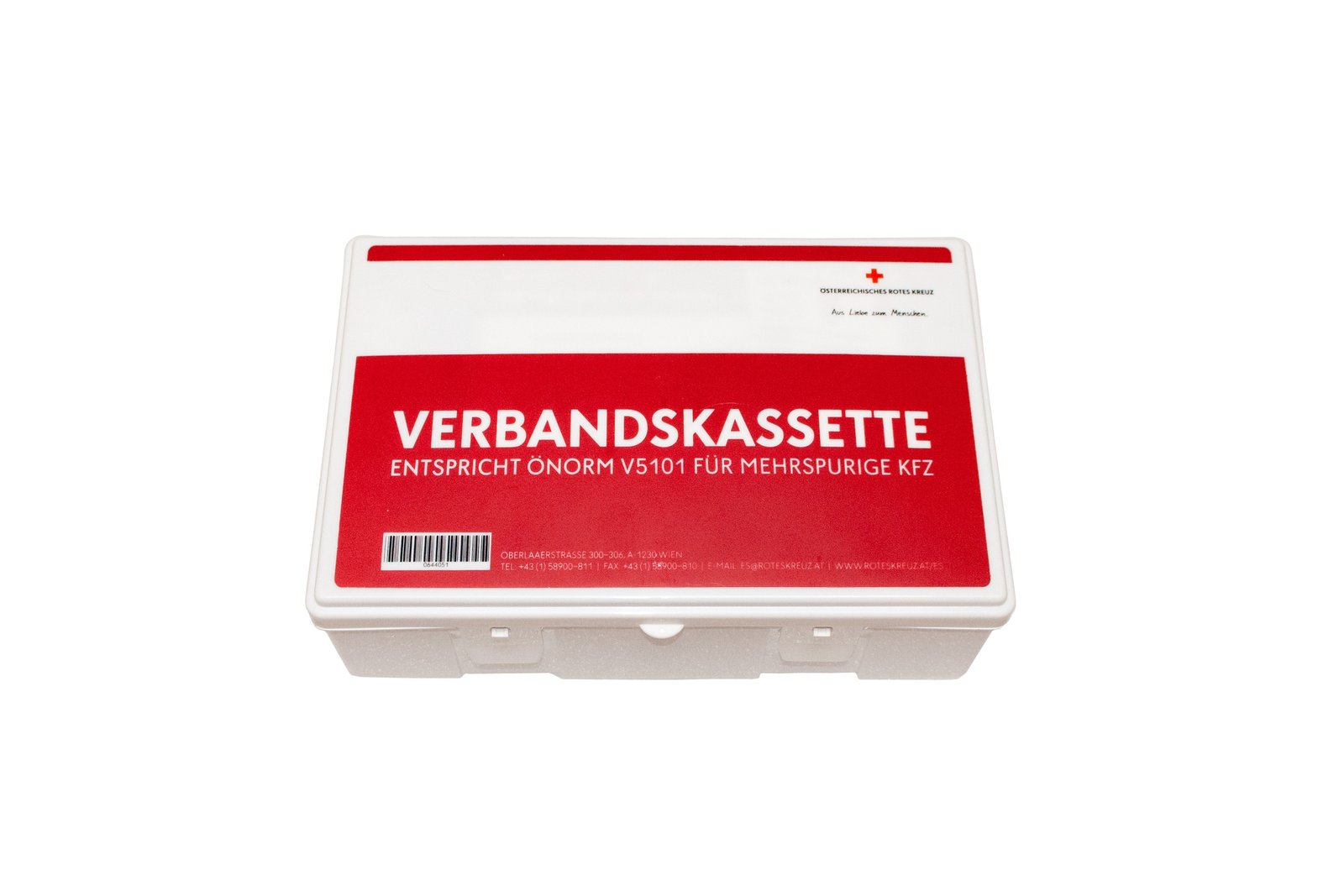 Elsősegélydoboz ÖNORM V5101 szerint