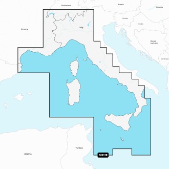 Térképkártya Navionics Platinum+ Regular NPEU012R – Földközi-tenger középső és nyugati része