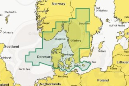 Térképkártya Navionics Platinum+ Regular NPEU042R – Oslo–Trelleborg