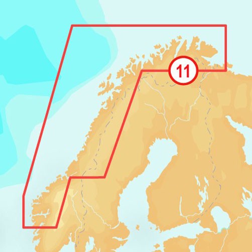 Navionics Platinum Plus 11P térkép