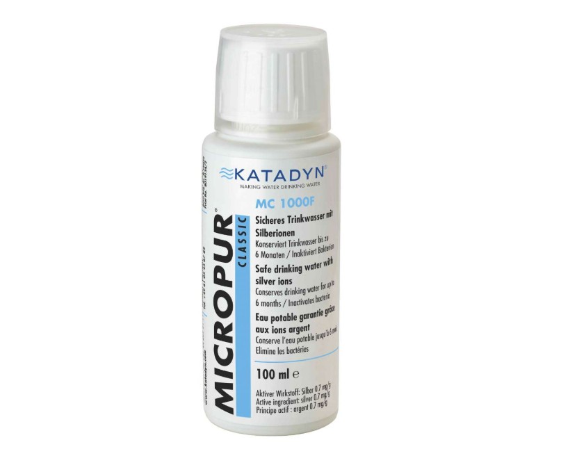 Micropur Classic ivóvíz tartósító folyadék MC 1.000F – 100 ml folyadék