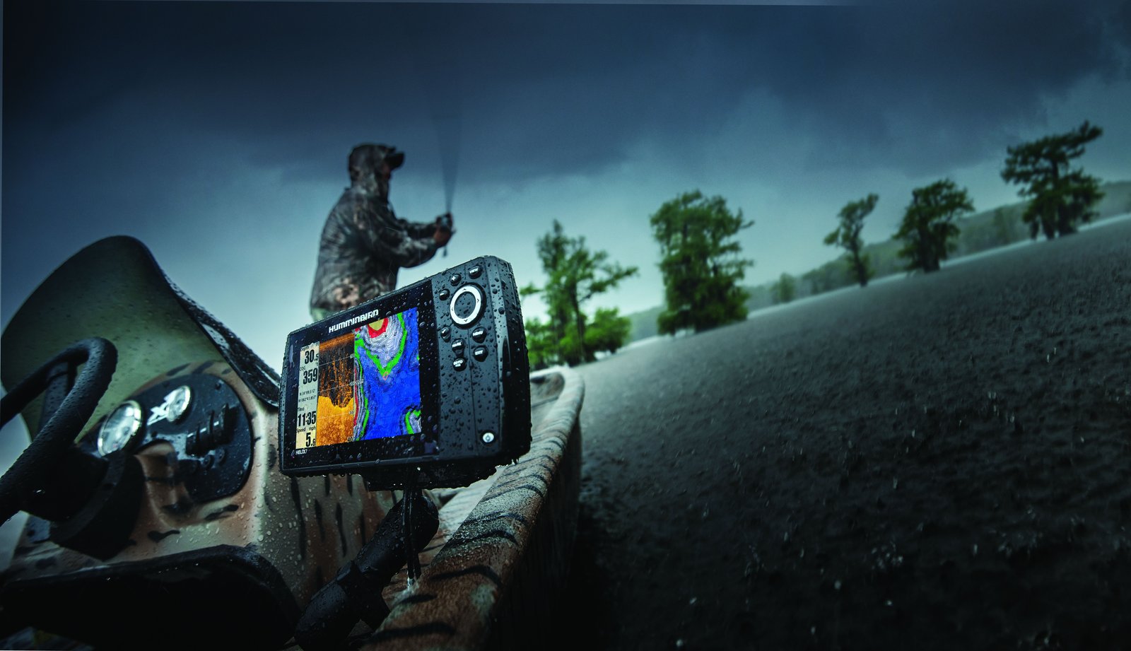 Humminbird HELIX 7 CHIRP MEGA SI GPS G4N halradar (7")