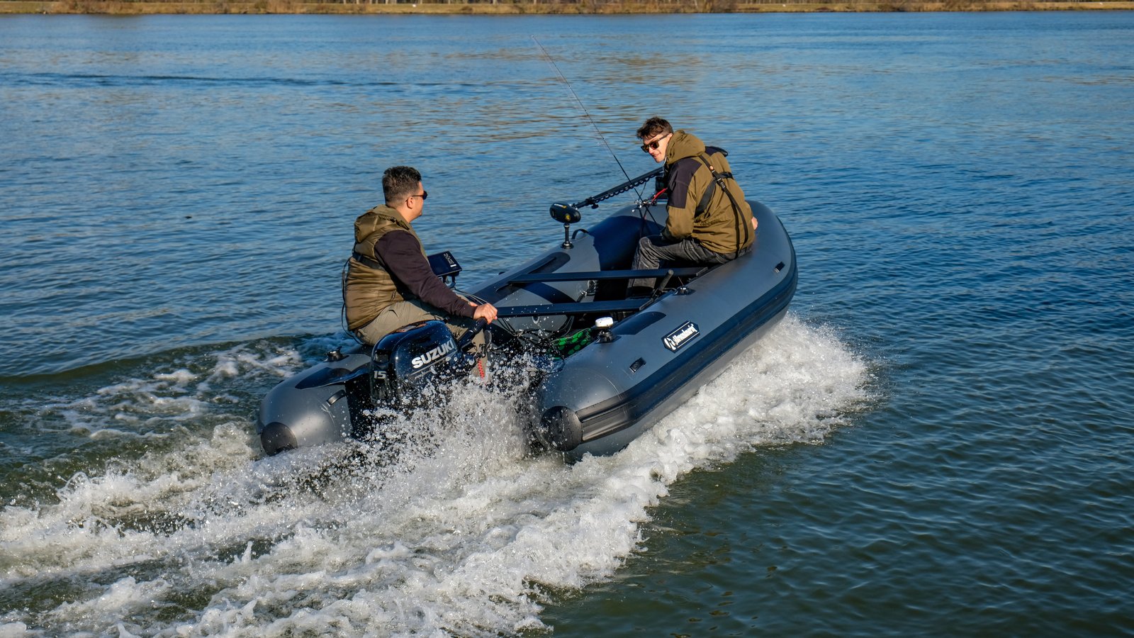 Allroundmarin Predator 350 horgász gumicsónak alumínium padlóval – 350 cm, alumínium padló