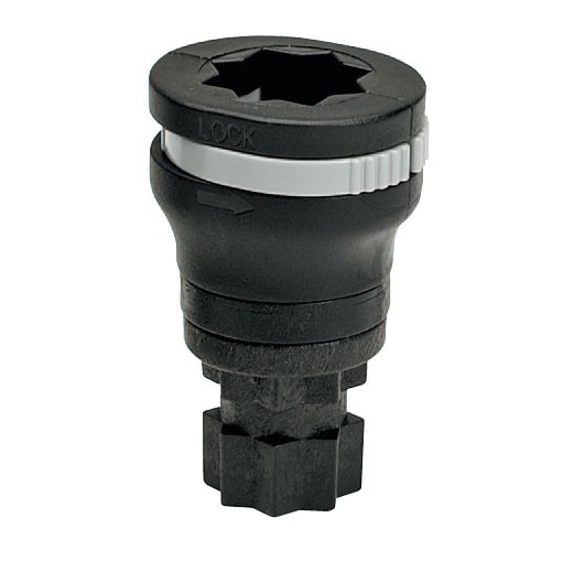 RAILBLAZA SwivelPort 360°-ban forgatható adapter, fekete