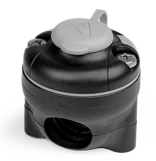 RAILBLAZA RailMount 19–25 mm, fekete (StarPorttal) – Fekete Starport talppal