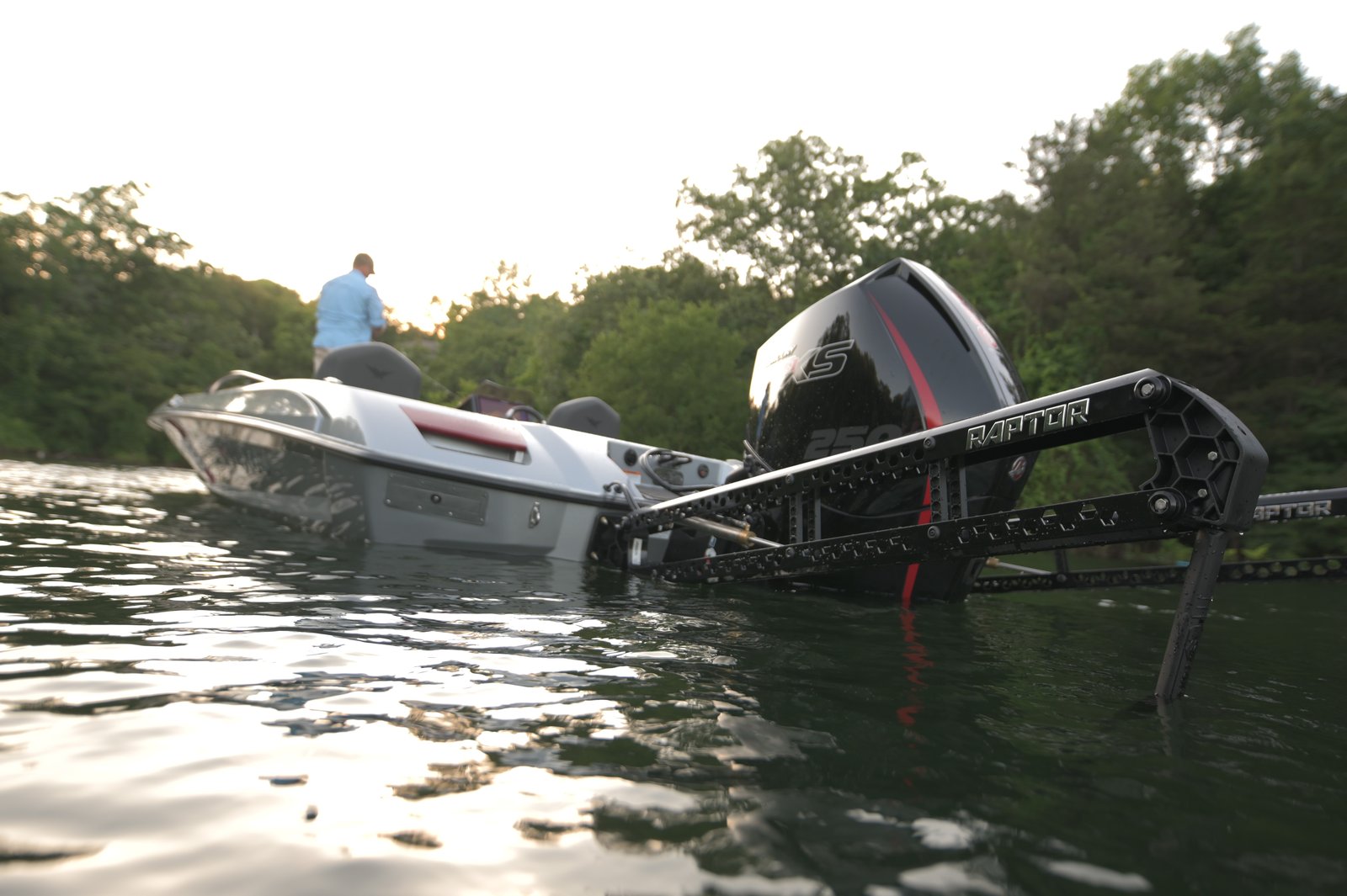 Minn Kota Raptor 10 sekélyvízi horgony (fekete, 3,0 m, Active Anchoring)