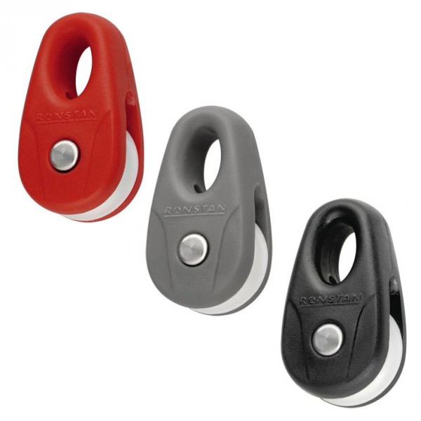 Ronstan műanyag mini csiga – Fekete RF13101-02