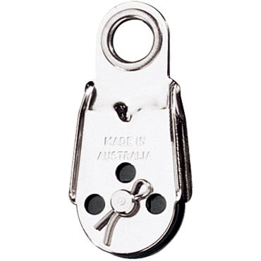 Ronstan drótkötél csiga 32 mm, szemes kengyeles