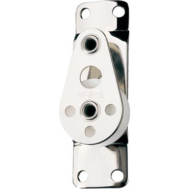Ronstan standard fekvő csiga 29 mm, ívelt rozsdamentes fedlappal