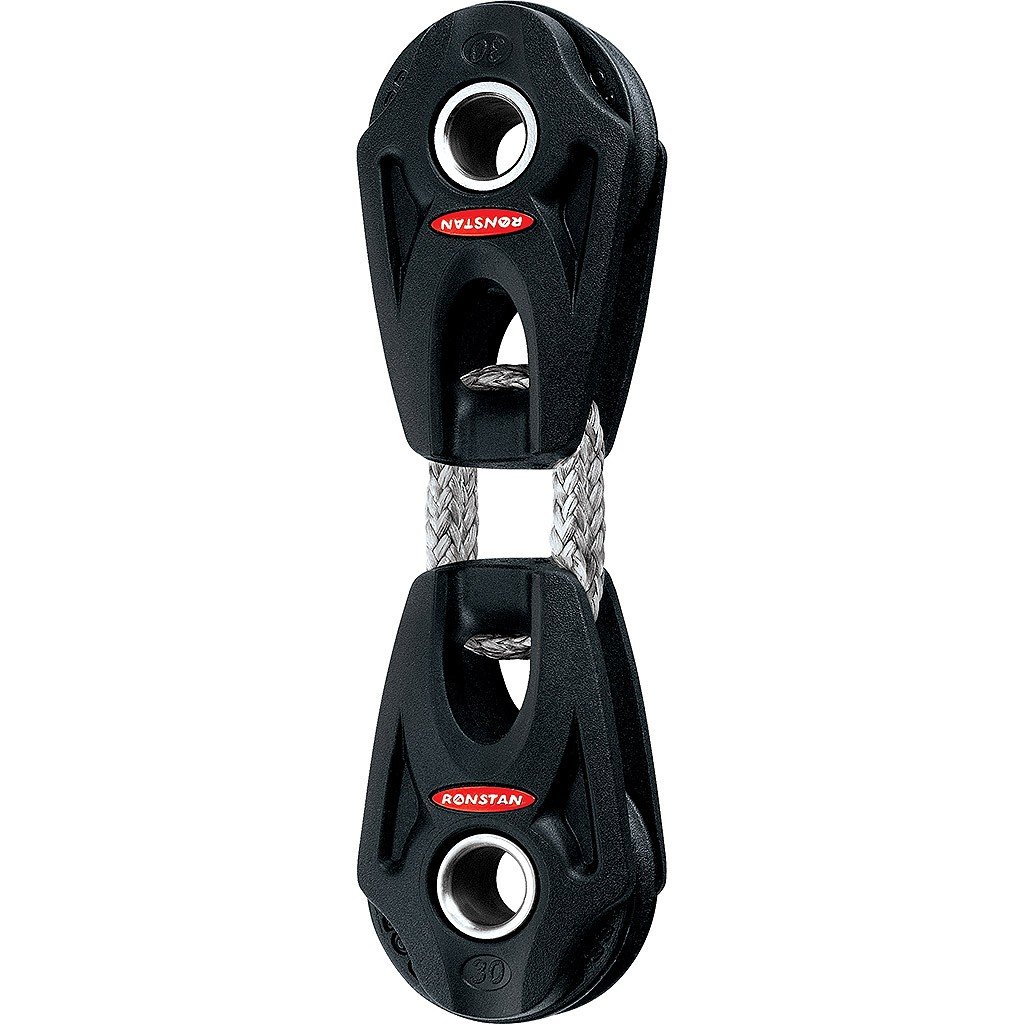 Ronstan Orbit 30 back-to-back összekötött csiga Dyneema füllel