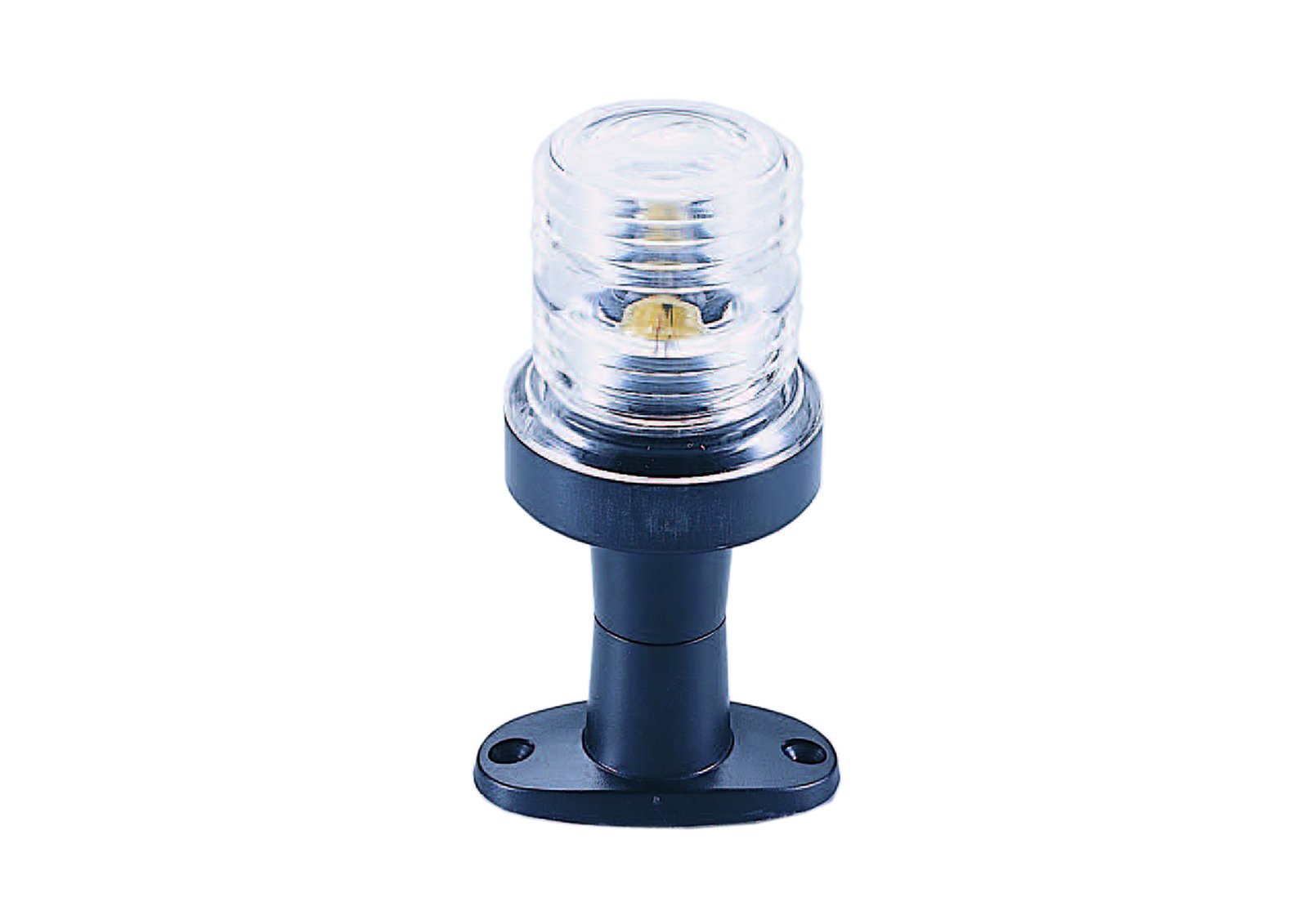 LED körfény ovális talppal, fekete, 12 V, 13 cm – fekete burkolat / 13 cm