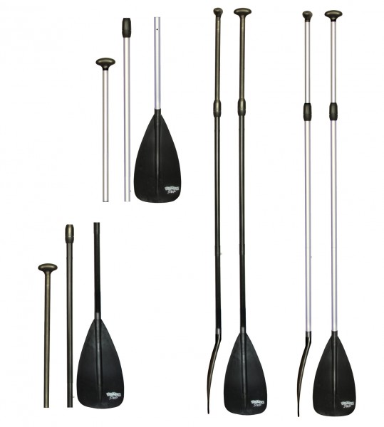 Teleszkópos alumínium SUP állóevező (3 részes, 170–215 cm) – Alumínium 1050g