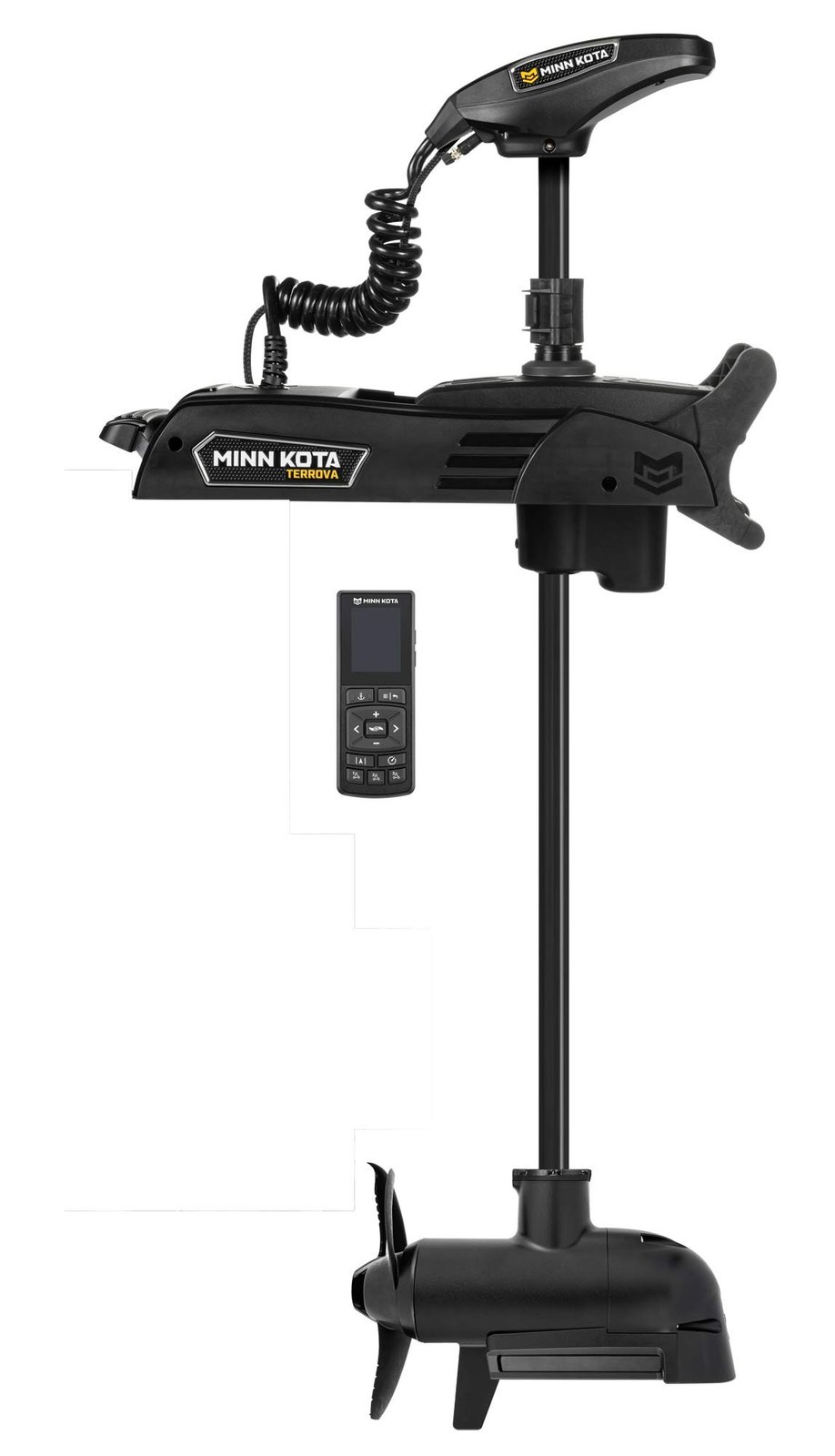 Minn Kota Riptide Terrova Quest sósvízálló orrmotor (182 cm szár, 24/36 V, jeladó nélkül, fekete)