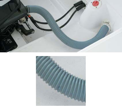 Ultraflex védőcső motorvezetékekhez, 52/50 mm, szürke – 52/50 mm / szürke / PVC spirál